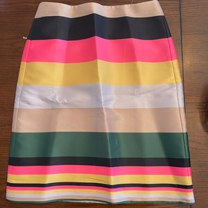 J. Crew multicolored skirt